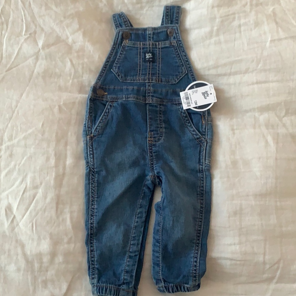 Toddler overalls 12m never worn